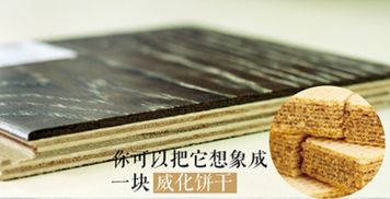 如果實木地板是純巧克力,實木復合地板就是士力架